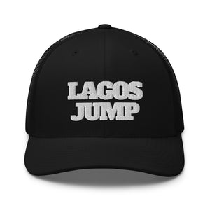LagosJump Trucker Cap (Black)