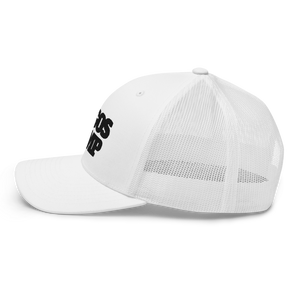 LagosJump Trucker Cap (White)