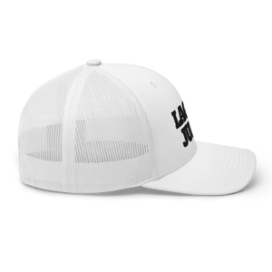 LagosJump Trucker Cap (White)