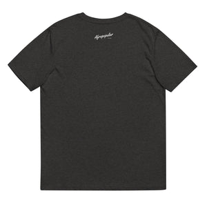 LagosJump Radio Unisex Organic Dark Grey Cotton t-shirt