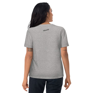 LagosJump Radio Unisex Organic Grey Cotton t-shirt