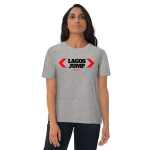 LagosJump Radio Unisex Organic Grey Cotton t-shirt