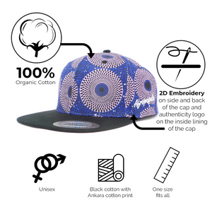 AFP Half "Grey Blue" Ankara Cap