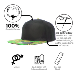 AFP Visor in "Green" Ankara Cap