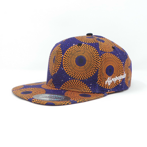 AFP Full in "Blue Orange" Ankara Cap