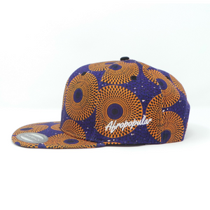 AFP Full in "Blue Orange" Ankara Cap