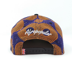 AFP Full in "Blue Orange" Ankara Cap