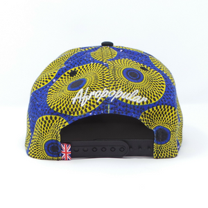 AFP Full "Yellow Blue" Ankara Cap