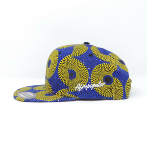 AFP Full "Yellow Blue" Ankara Cap