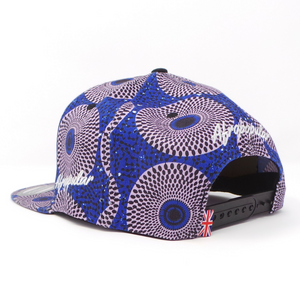 AFP Full "Grey Blue" Ankara Cap