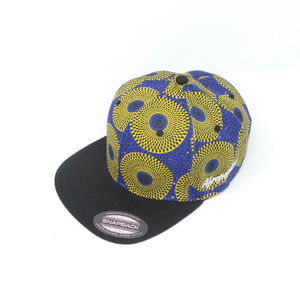 AFP Half "Yellow Blue" Ankara Cap