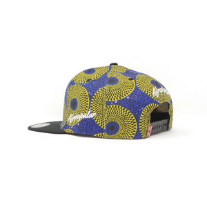 AFP Half "Yellow Blue" Ankara Cap