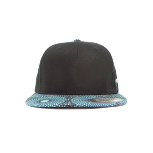 AFP Visor in "Blue Black" Ankara Cap