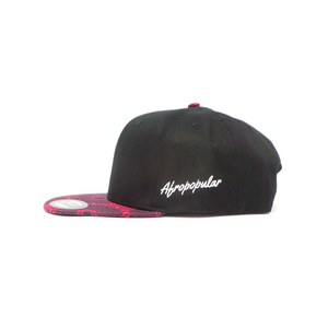 AFP Visor in "Red" Ankara Cap