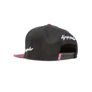 AFP Visor in "Red" Ankara Cap